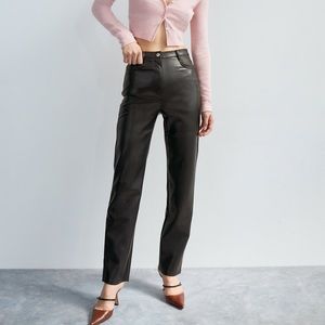 Melina Pants in Black - long - size 4